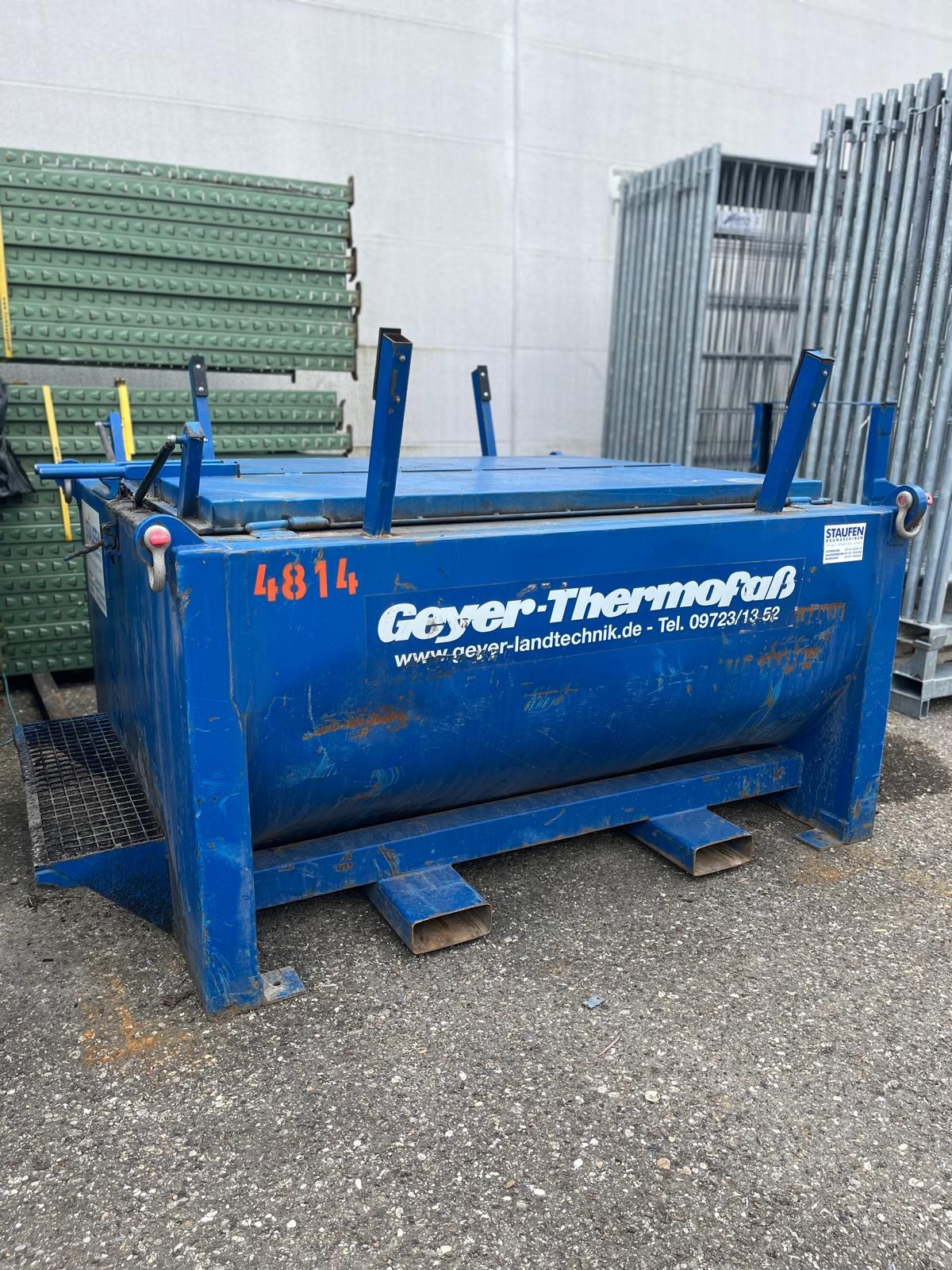 Thermofass Geyer 3000 mieten – Straßenbaugerät, ab 85 € netto/Tag – 2