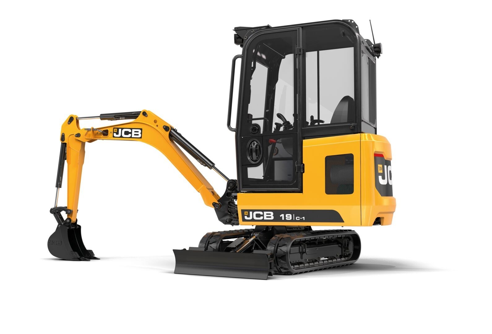 JCB 19 C-1 mieten – Kompaktbagger, ab 125 € netto/Tag
