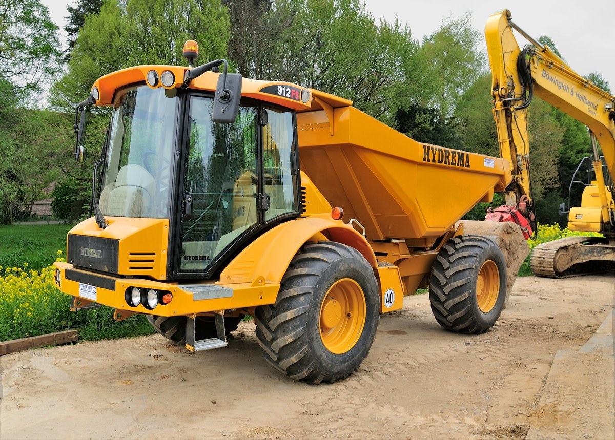 Hydrema 912 GS mieten – Raddumper, ab 320 € netto/Tag