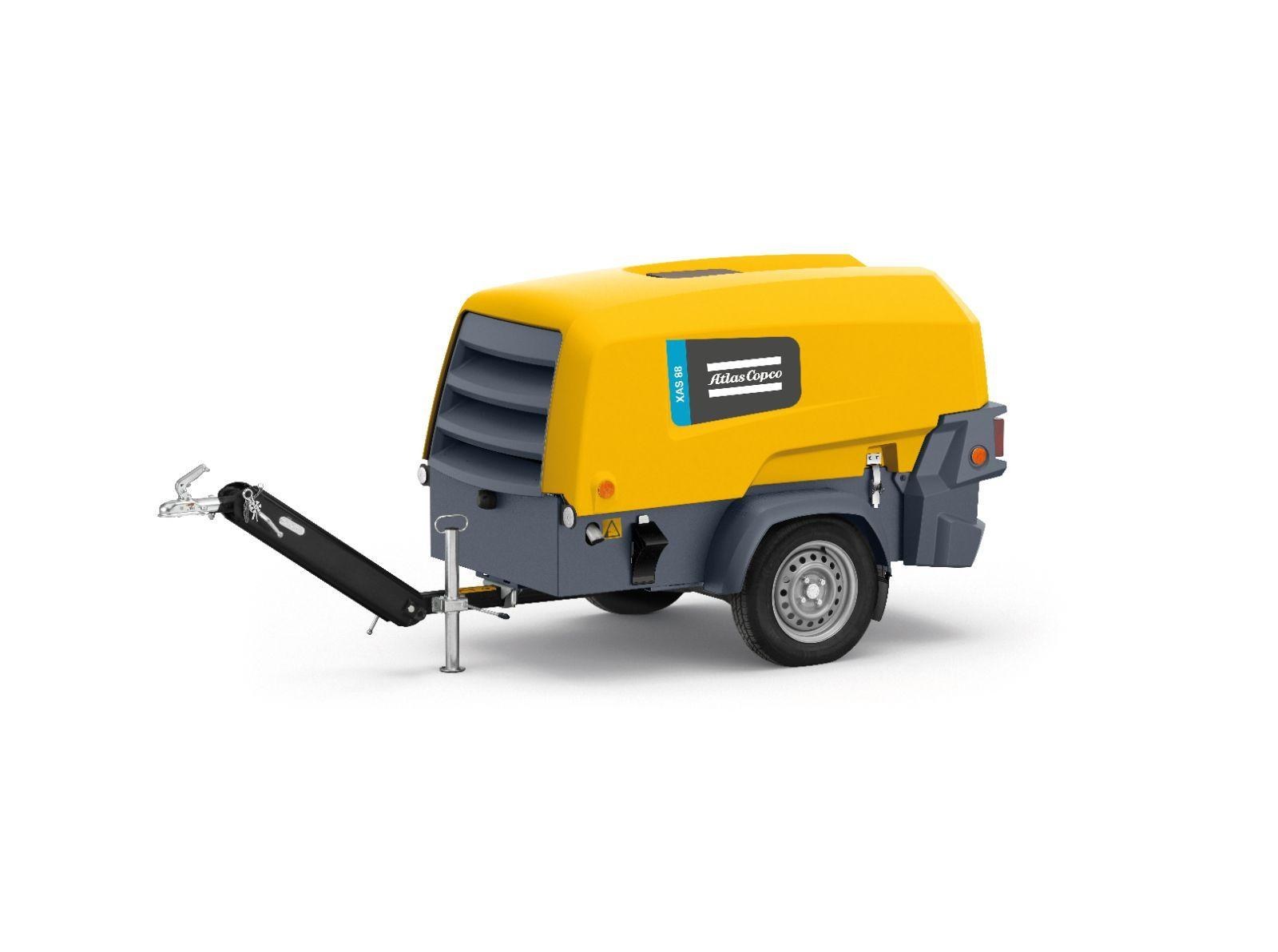 Atlas Copco XAS 88-7 mieten – Kompressor, ab 85 € netto/Tag