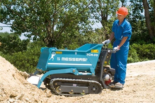 Messersi TC80 mit Selbstladeschaufel mieten – Kettendumper, ab 80 € netto/Tag – 2