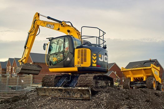 JCB JZ 145 XR mieten – Kurzheck-Kettenbagger, ab 365 € netto/Tag