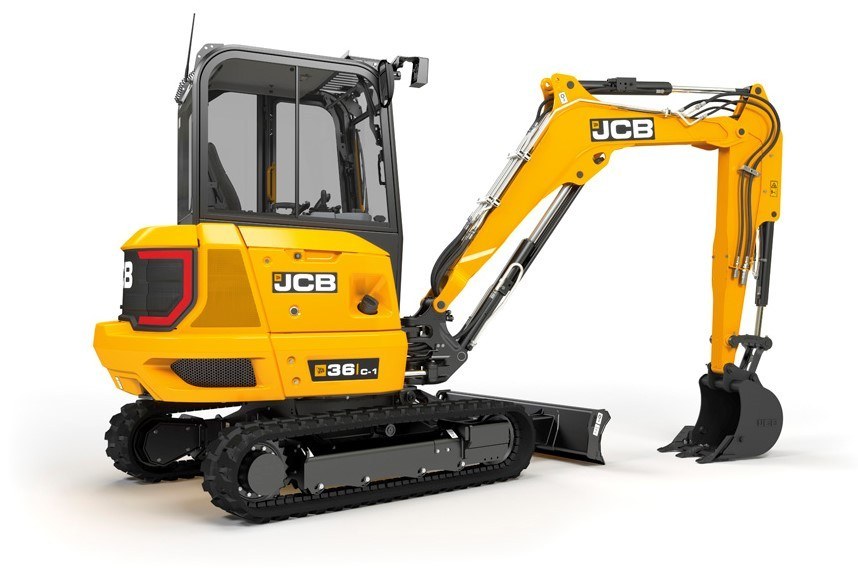 JCB 36C mieten – Minibagger, ab 165 € netto/Tag