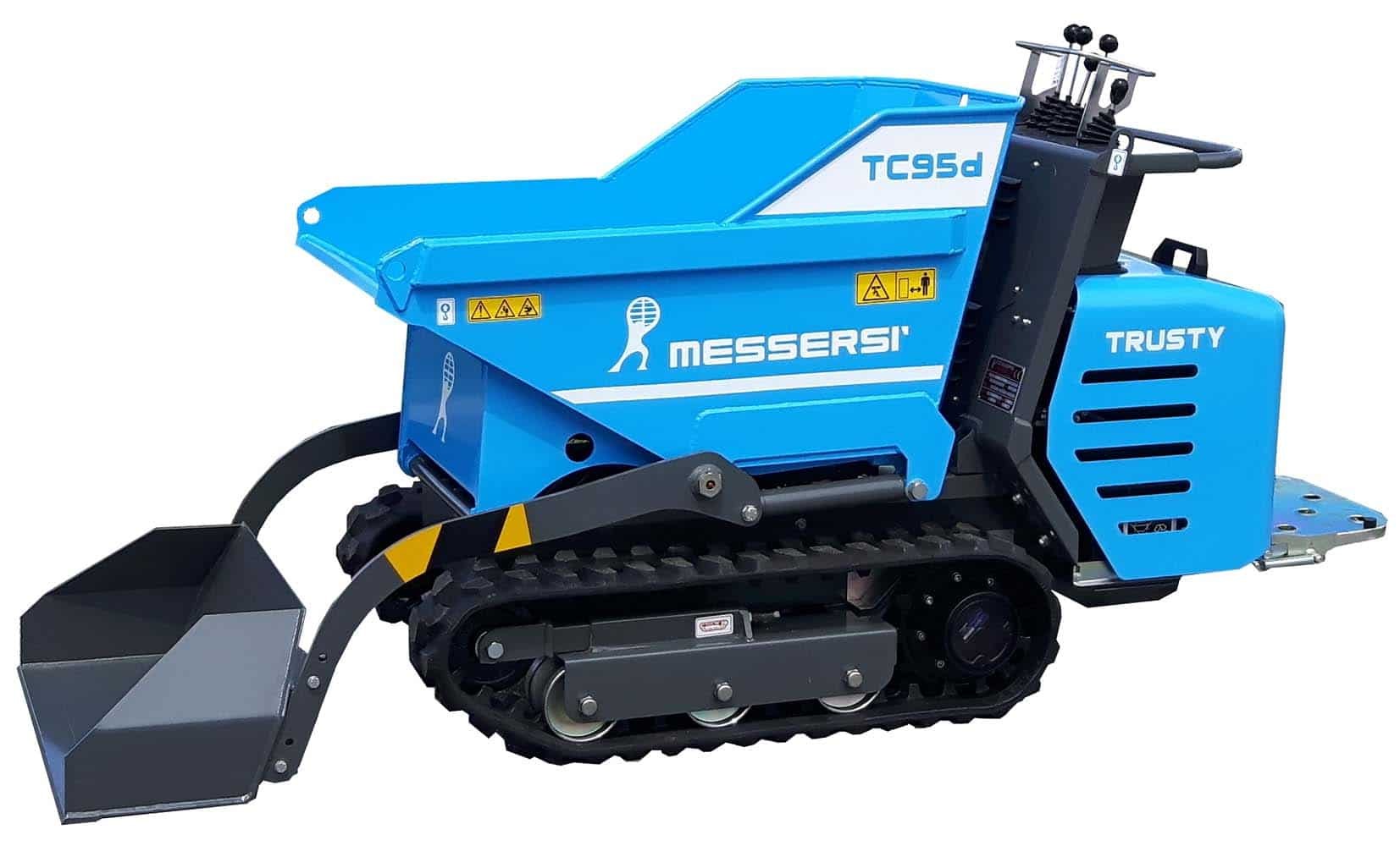 Messersi TC100d mieten – Kettendumper, ab 80 € netto/Tag