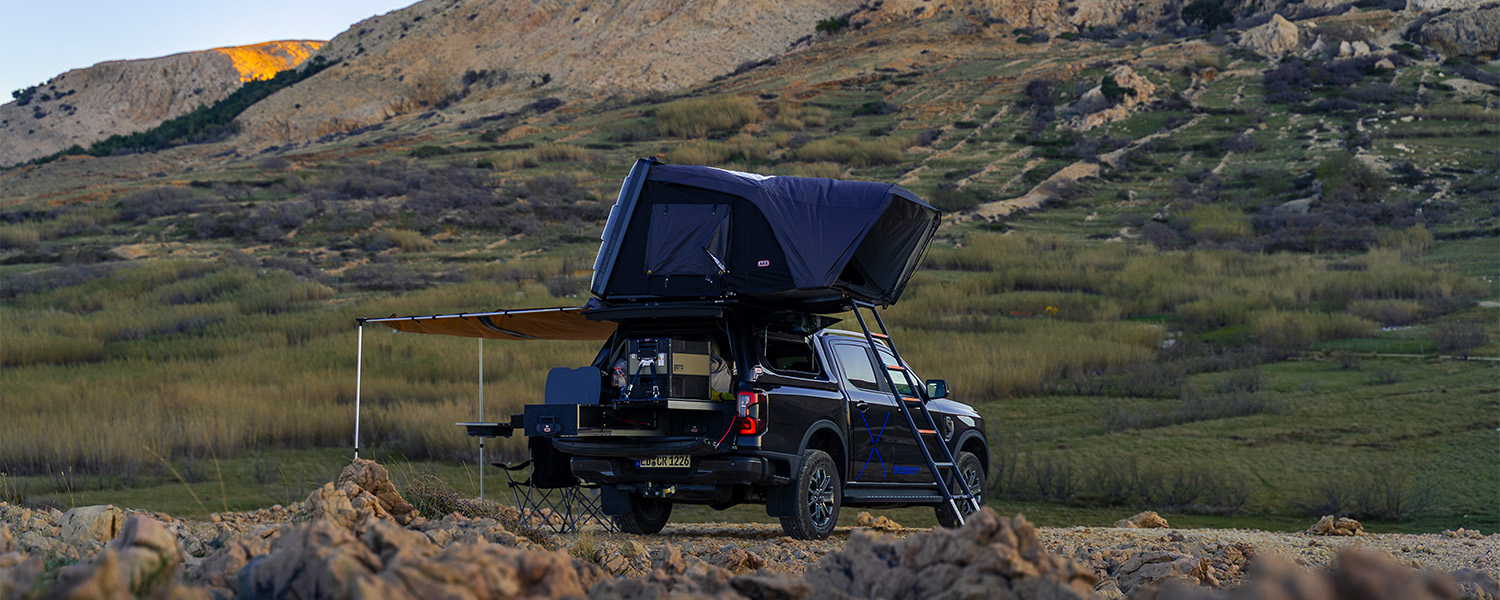 Dachzelt-Pkw OVERLANDER ULTIMATE (Ford Ranger Wildtrak) mieten – ab 78 €/Tag, München – 4