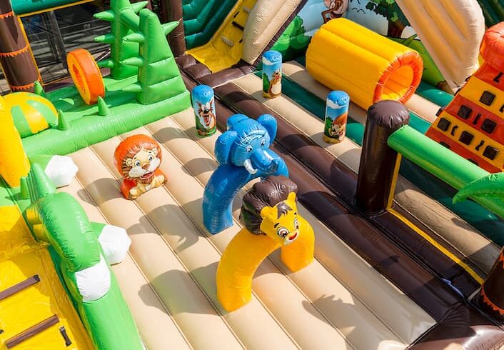 XXL Hüpfburg Jungle World mieten Dschungle mieten in Witten – Ohne Personal – 4