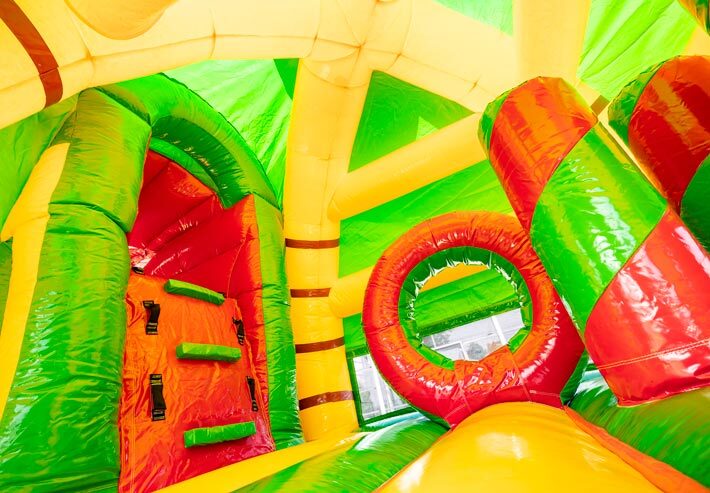 Super Dino Hüpfburg überdacht mieten in Witten – Ohne Personal – 2
