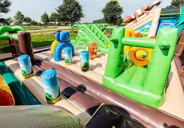 XXL Hüpfburg Jungle World mieten Dschungle mieten in Witten – Ohne Personal – Thumbnail 7