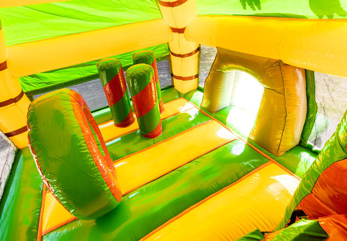 Super Dino Hüpfburg überdacht mieten in Witten – Ohne Personal – 3