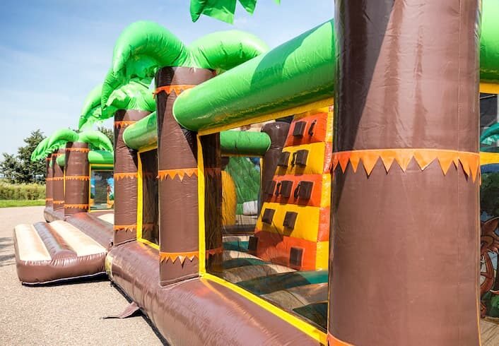 XXL Hüpfburg Jungle World mieten Dschungle mieten in Witten – Ohne Personal – Thumbnail 8