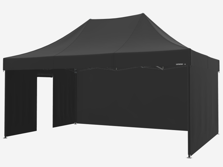 Pavillon Mastertent 6m x 4m schwarz mieten in Reutlingen – 2
