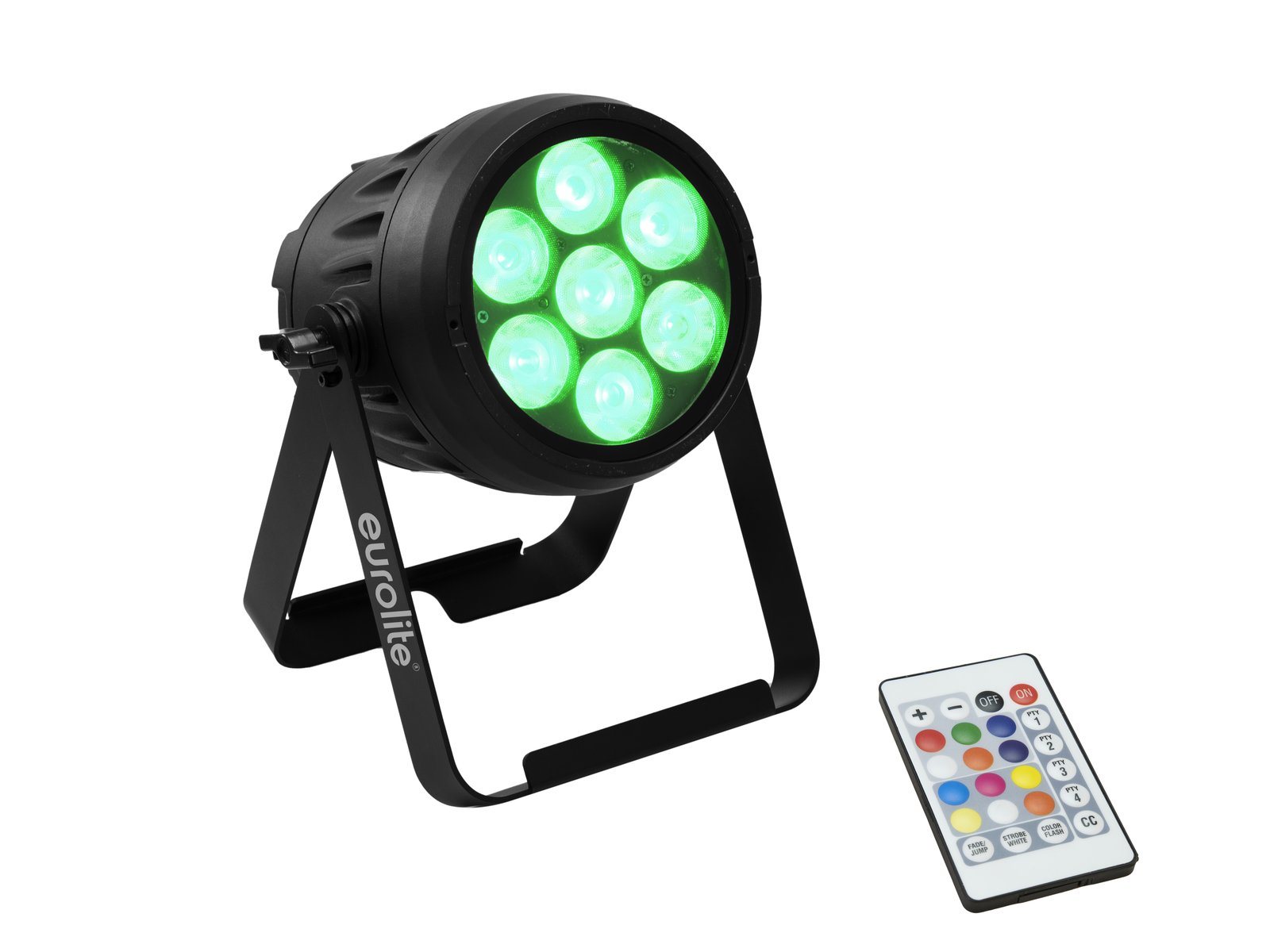 Akku LED Scheinwerfer - RGBW- WDMX Outdoor IP65 mieten in Reutlingen