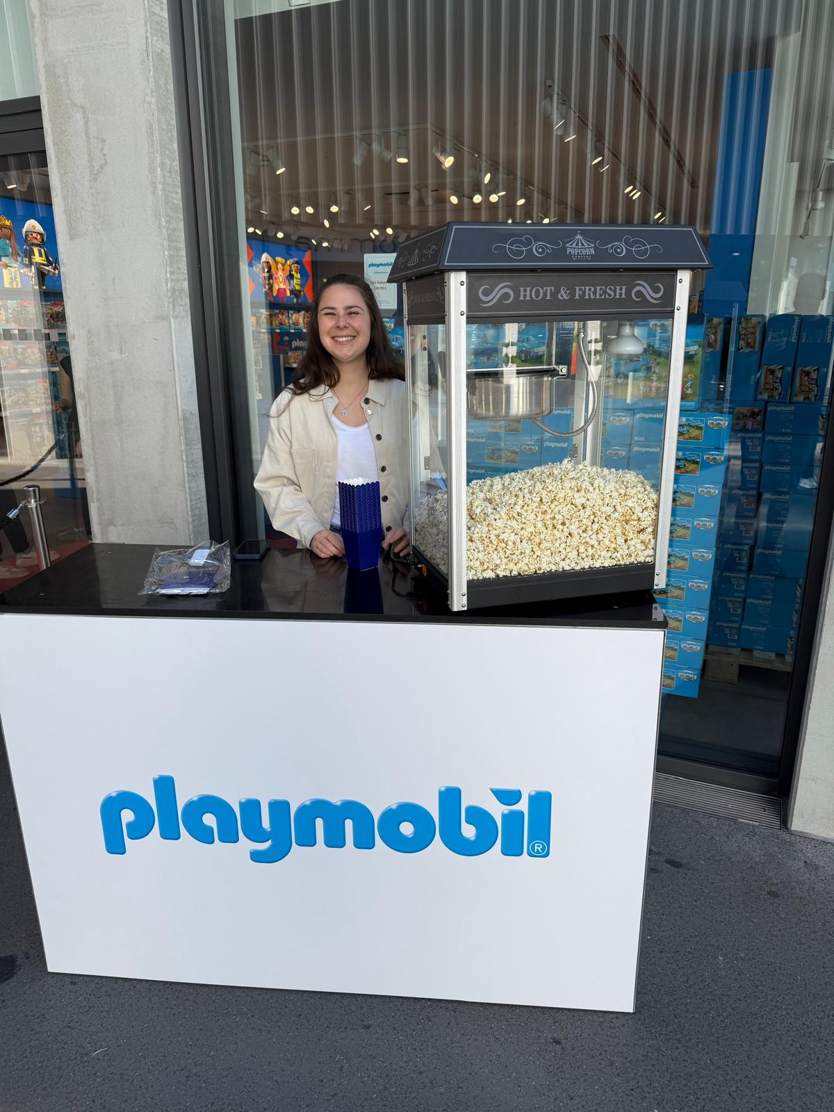 Popcornmaschine für Messen und Events mieten in Reutlingen – 94x46x156 cm – 2