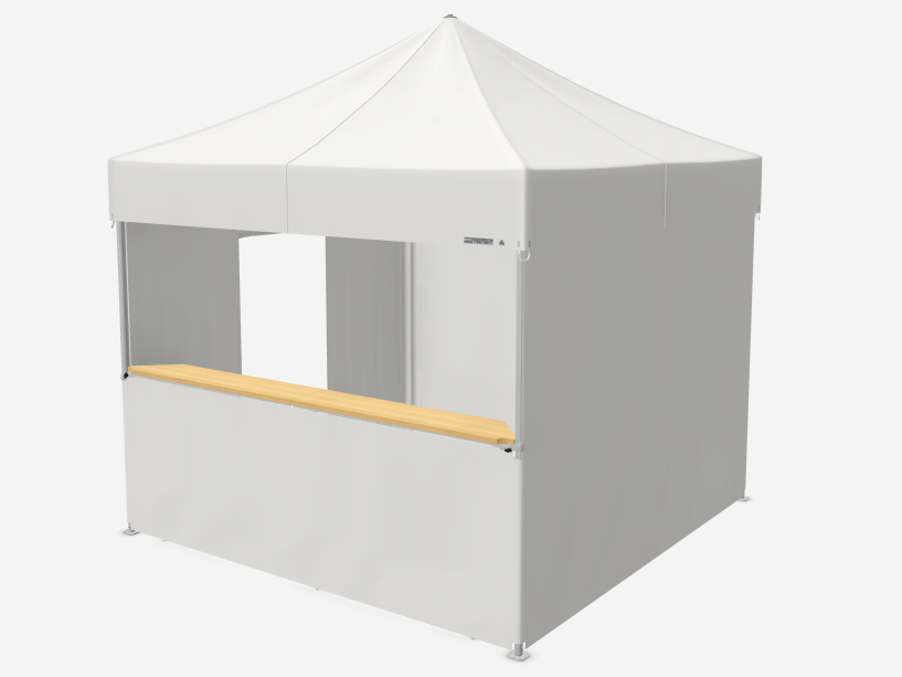 Pavillon Mastertent 3m x 3m weiß mieten in Reutlingen – 2