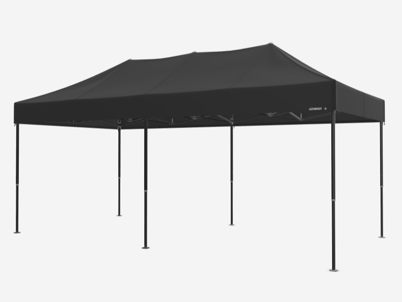Pavillon Mastertent 6m x 3m schwarz mieten in Reutlingen