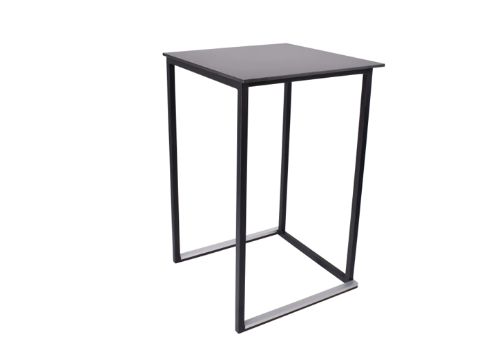 Stehtisch Kubix, Schwarz, 70cm x 70cm mieten in Reutlingen