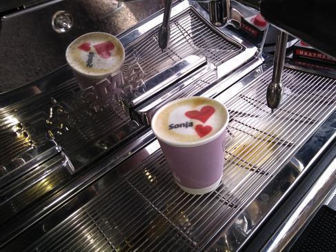 Kaffeelogodrucker - Milchschaumdrucker - Der Eyecatcher mieten in Reutlingen – Thumbnail 6