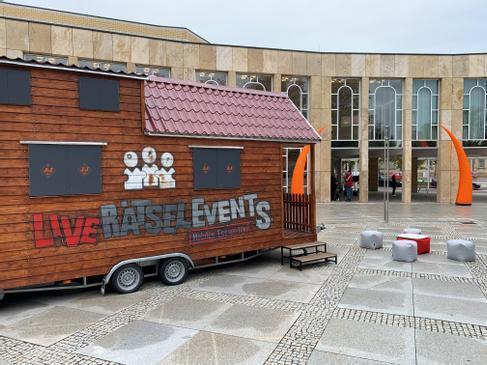Mobiles Escapehaus – John Jacob No.9 - Escape Game mieten in Reutlingen