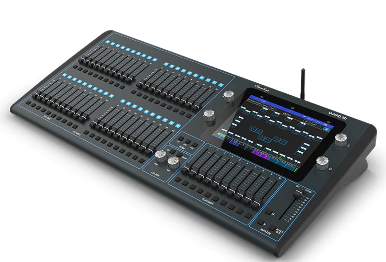Chamsys QuickQ 30 Lichtsteuerung DMX 2048 CH mieten in München – 3