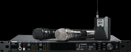Shure AXIENT digital Funkmikrofon mit Handsender mieten in München