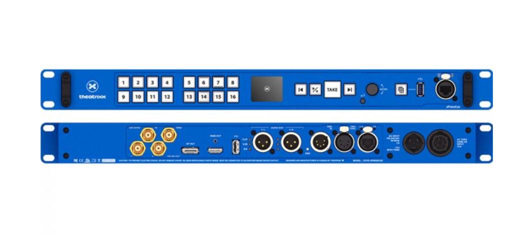 Theatrixx xPressCue Mediaplayer 4K 60HZ mieten in München