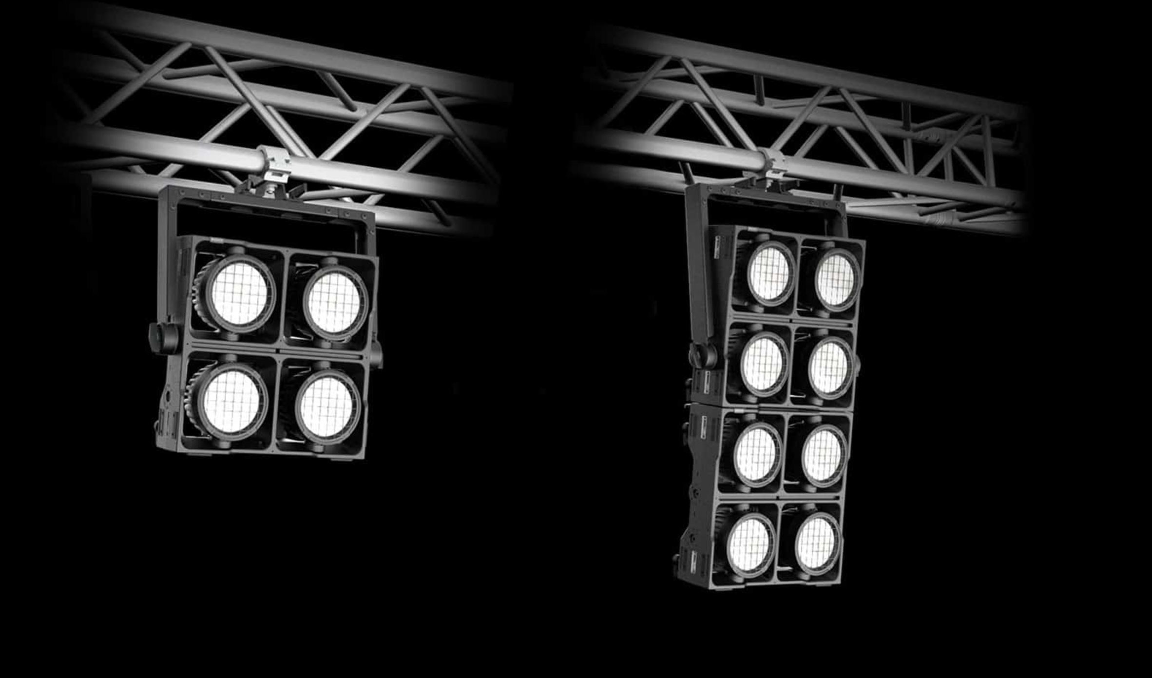Roxx Cluster B2 FC - Blinder und FullColor Wash mit IP65 mieten in München – 3
