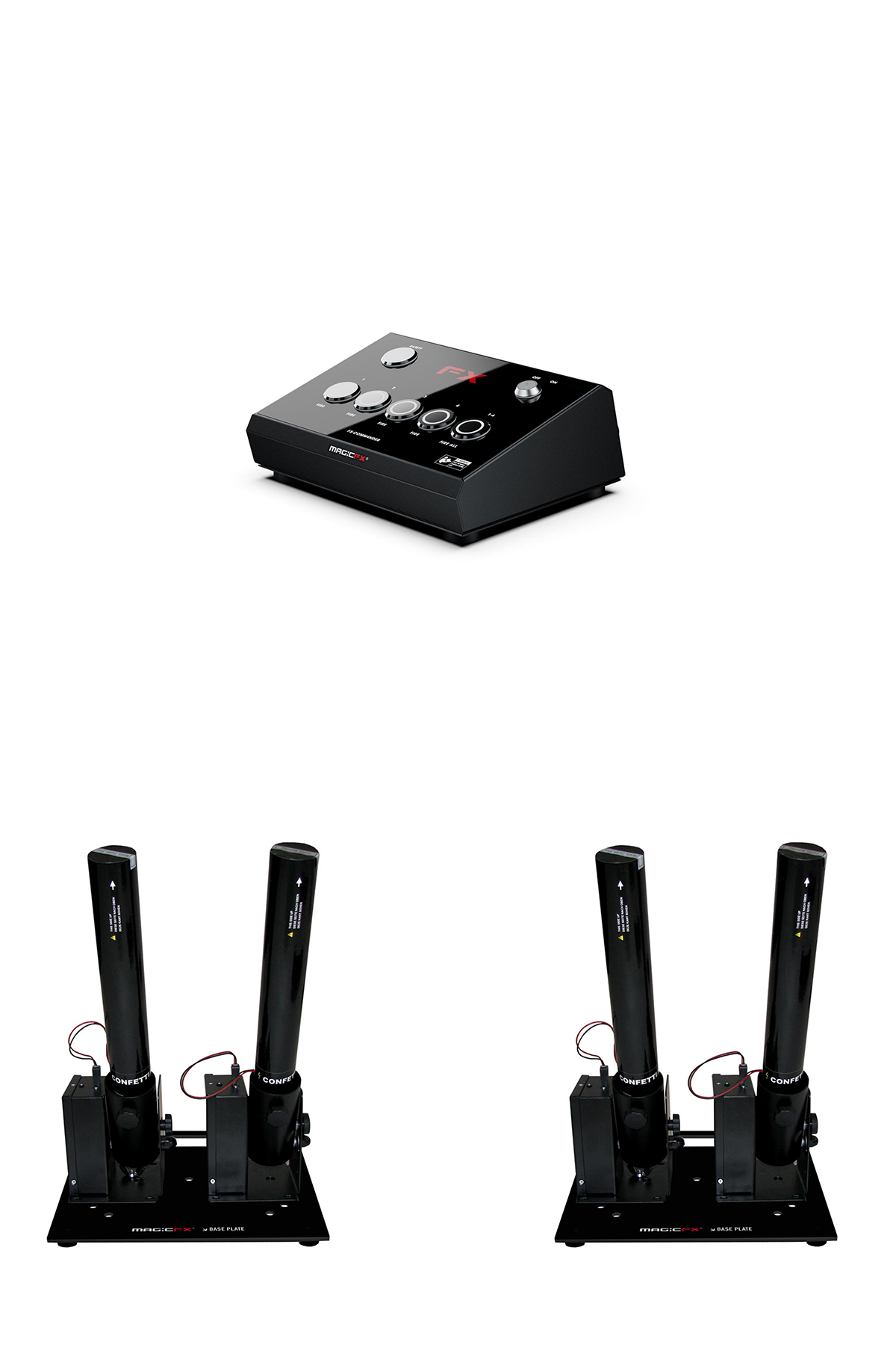 Konfetti-Kanonen Set · 4× MAGIC FX mieten in Langenhagen