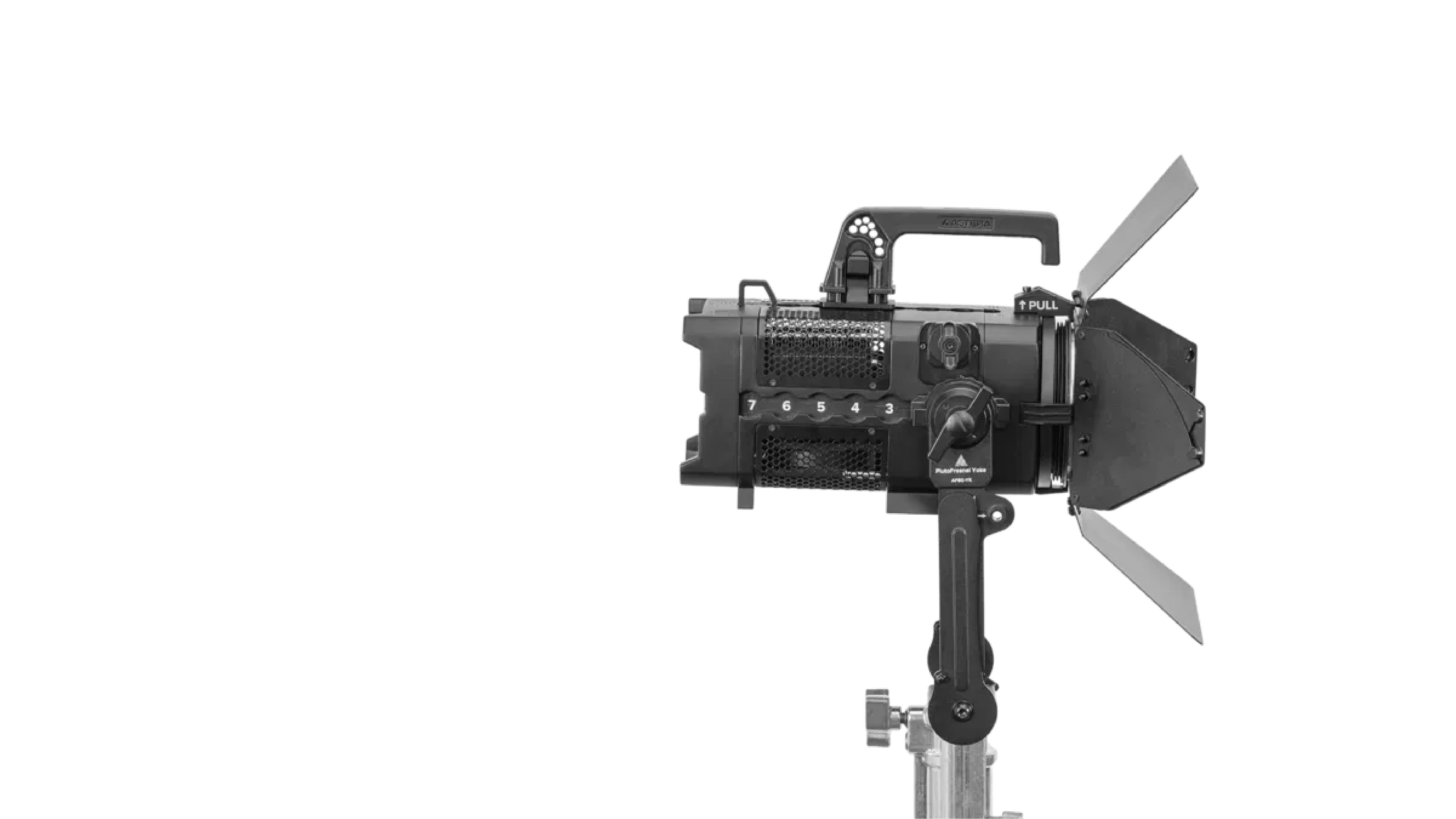 Akku-Fresnel-Scheinwerfer Set (2×) · Weiß & mieten in Langenhagen – 4
