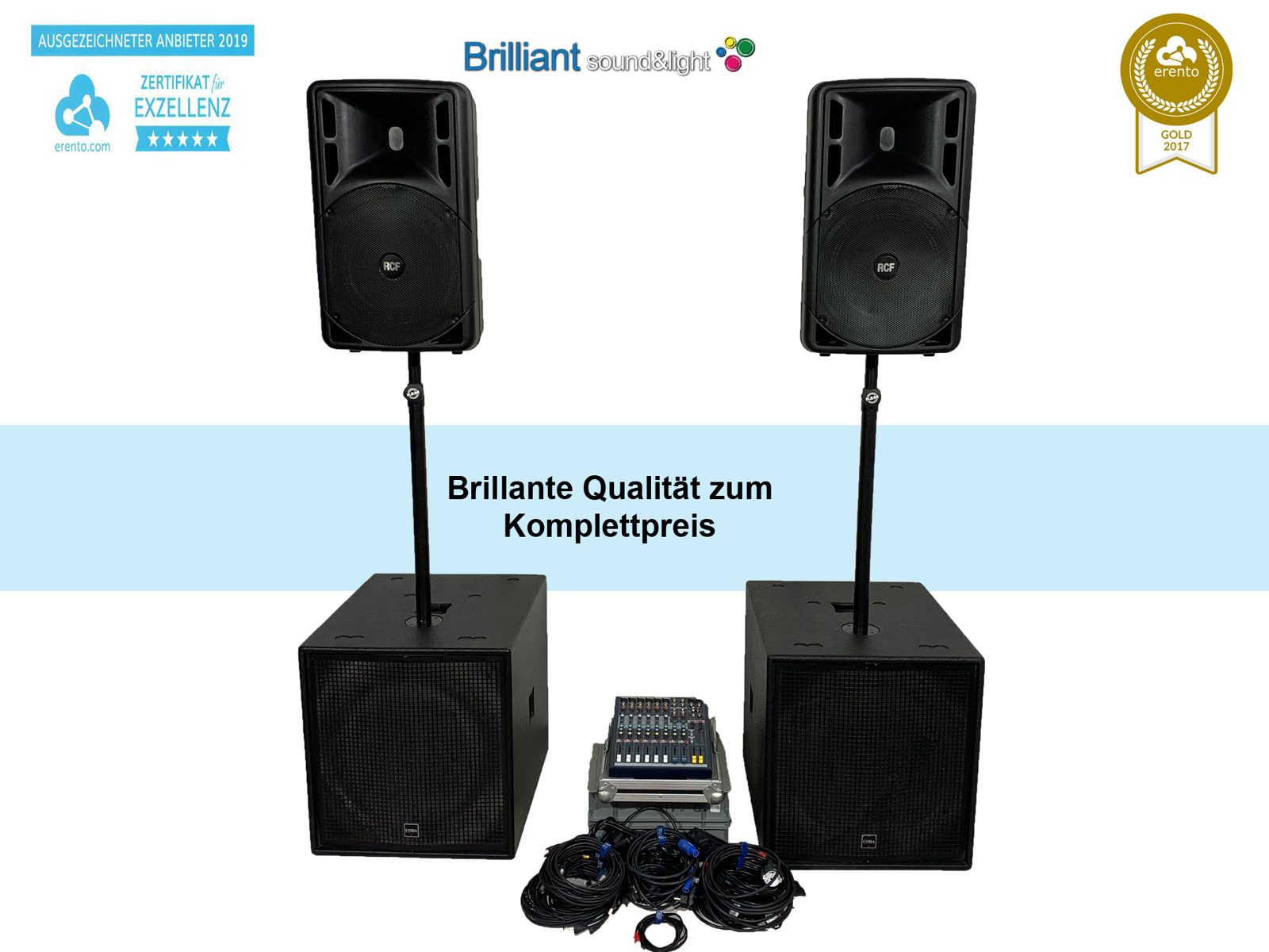 DJ-PA-Anlage mieten · Leistungsstarkes Sound-System für mieten in Langenhagen
