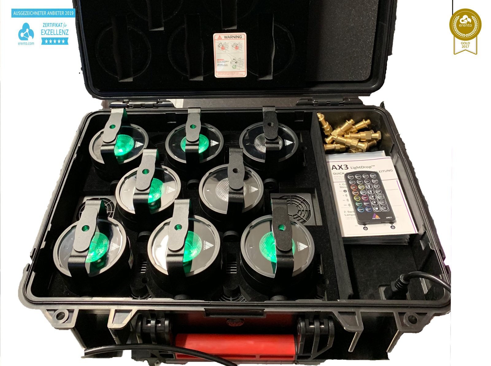 Kabellose Akku-LED-Scheinwerfer · Flexible Lichttechnik für mieten in Langenhagen – 2