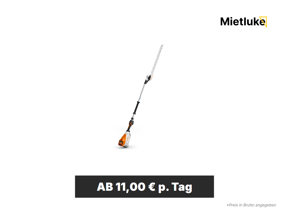 Akku-Teleskop-Heckenschere Profi mieten - ab 11 mieten in Berlin