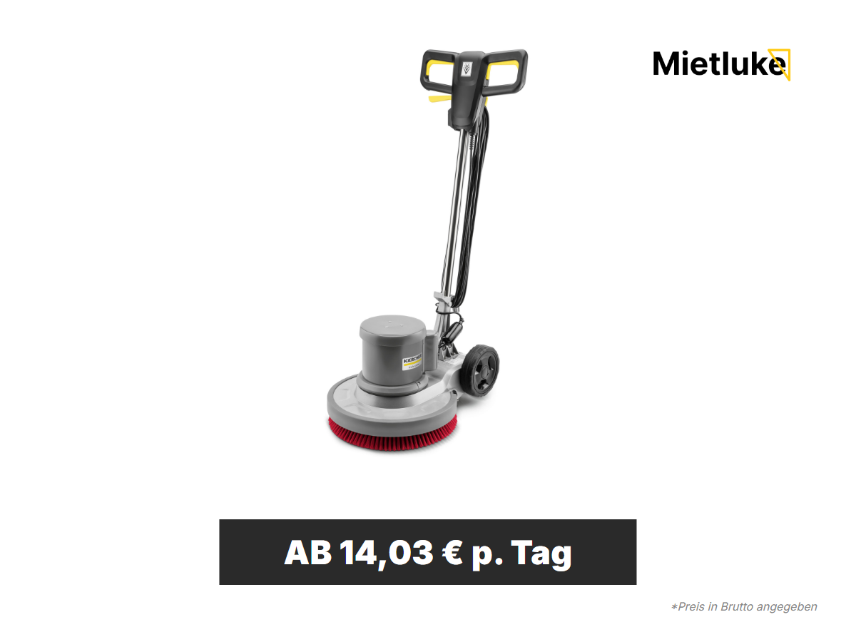 Einscheibenmaschine für Hartböden mieten - ab 14 mieten in Berlin