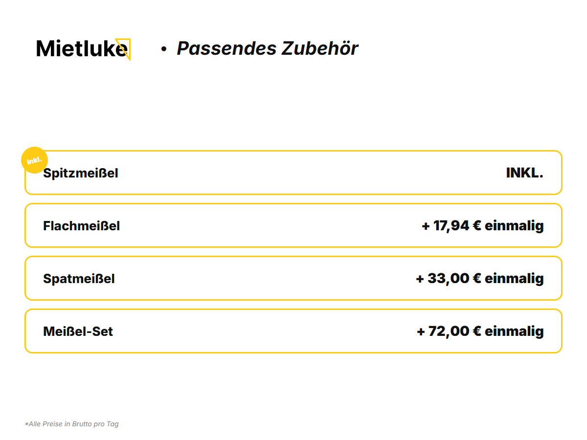 Profi Abbruchhammer 11 kg mieten - ab 10 mieten in Berlin – 5