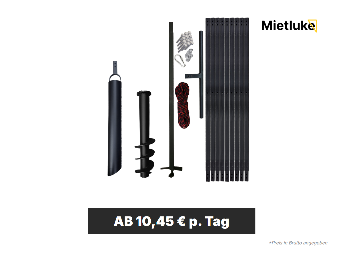 Manuelles Brunnenbohr-Set (bis 10 Meter) mieten - ab 10 mieten in Berlin
