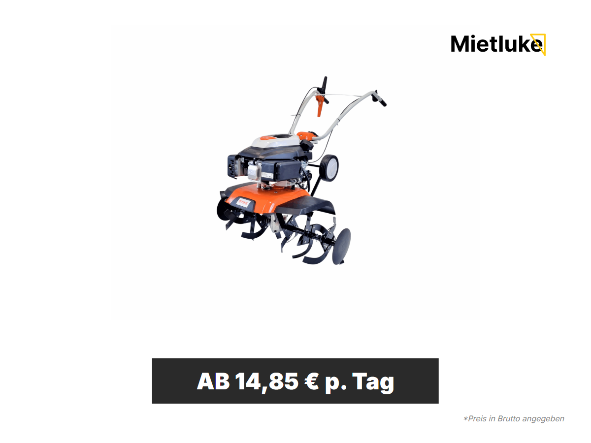 Benzin-Motorhacke 85cm mieten - ab 14 mieten in Berlin