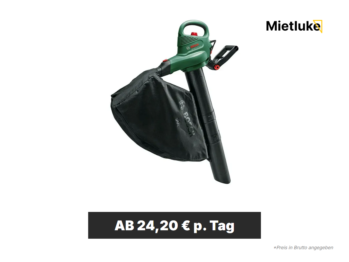Laubsauger 3-in-1 elektrisch mieten - ab 24 mieten in Berlin