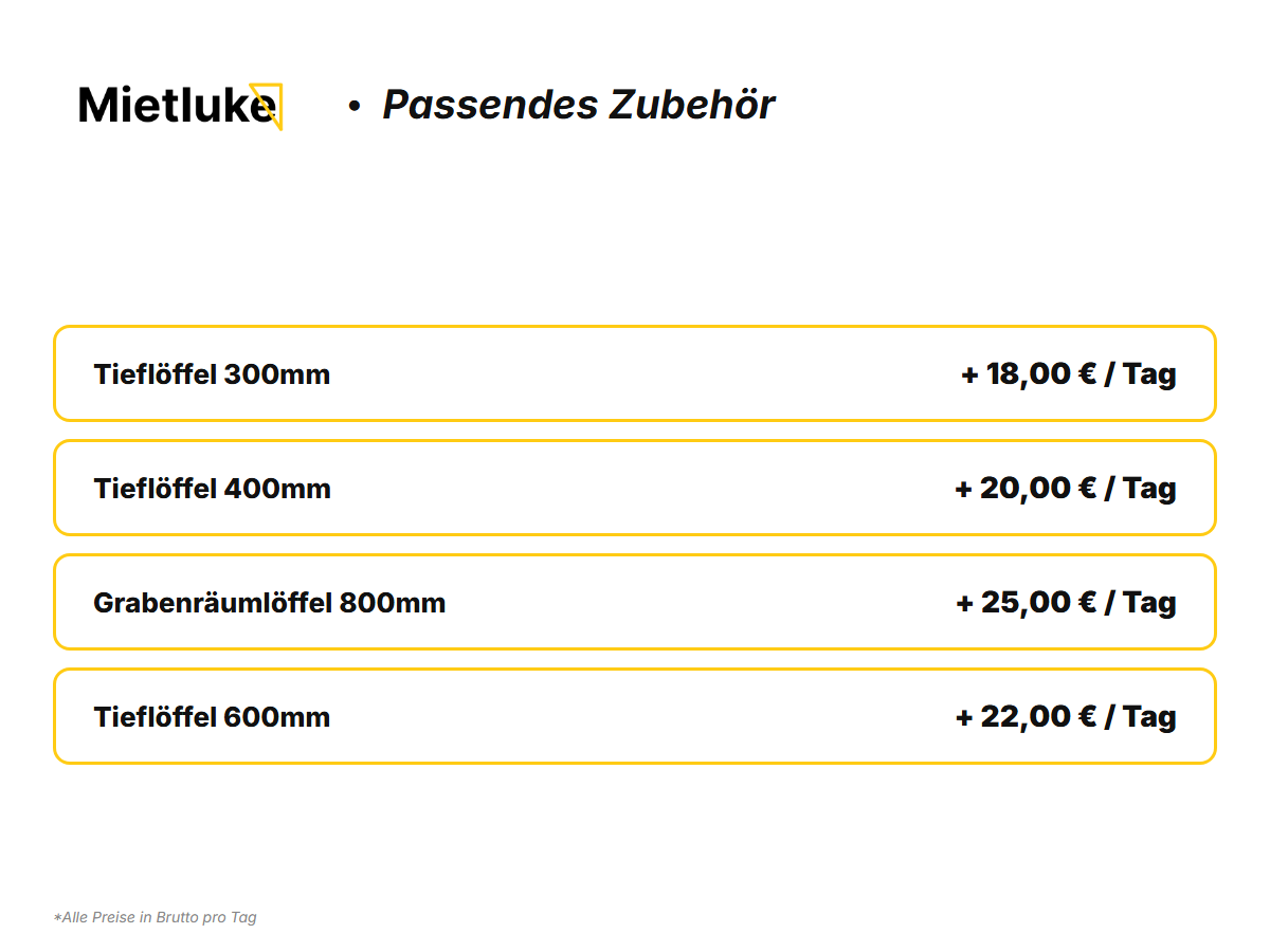 Minibagger kompakt 1 mieten in Berlin – Kette – 5