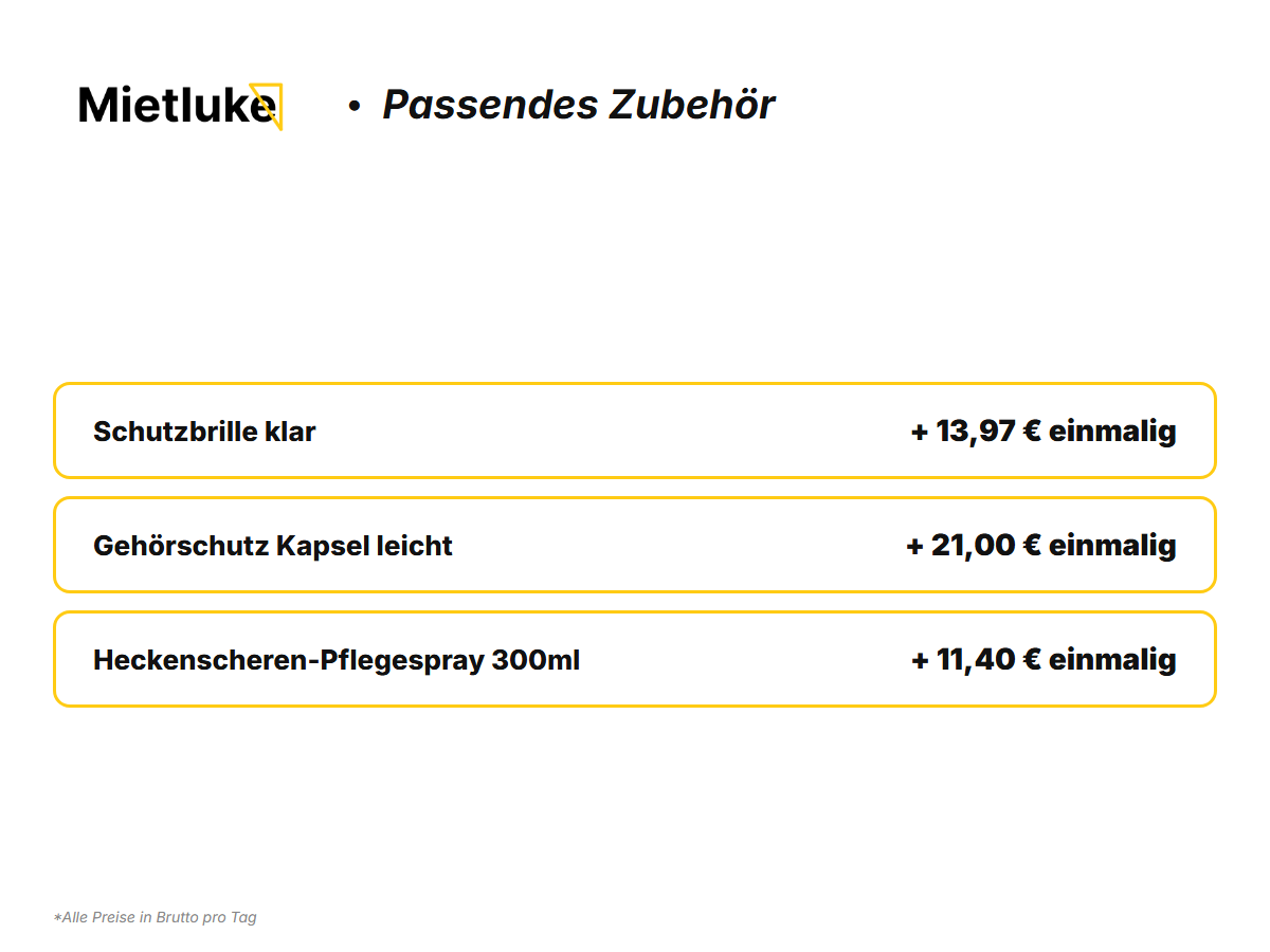 Heckenschere (Akku) mieten - ab 8 mieten in Berlin – 5