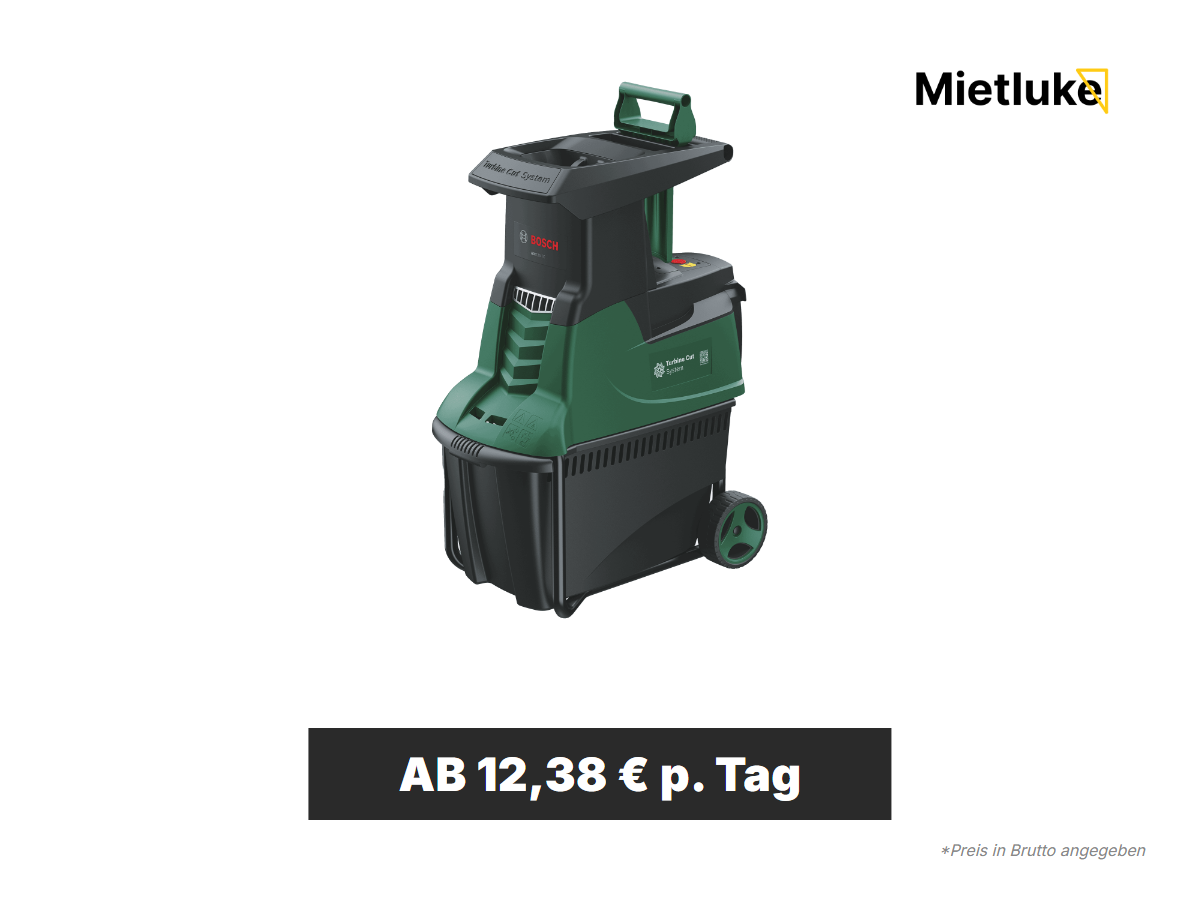 Leisehäcksler (Elektro) mieten - ab 12 mieten in Berlin