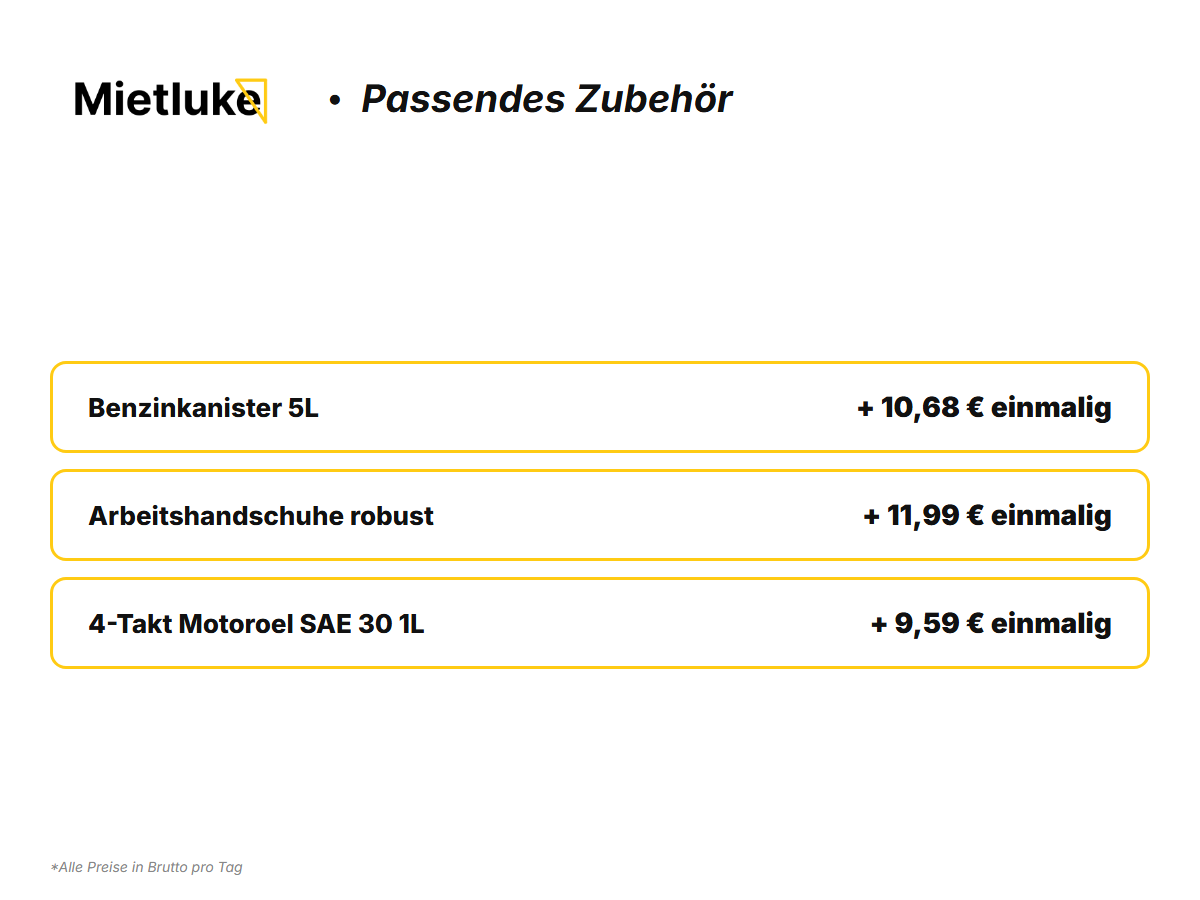 Benzin-Motorhacke 85cm mieten - ab 14 mieten in Berlin – Thumbnail 6