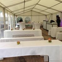 Bierzeltgarniturhusse "Classic" weiß 3-teilig (50er) mieten in Neuss – 2