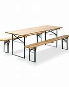Bierzeltgarnitur 50x220cm mieten in Neuss – Biertisch 50 cm breit