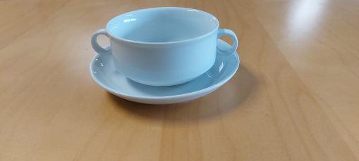 Suppen-Untertasse "Classic" weiß - Suppentassen mieten in Neuss – Porzellan – 2