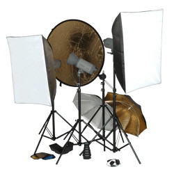 Walimex pro Studioset VC-400/400/300 mieten in Augsburg (Bay)