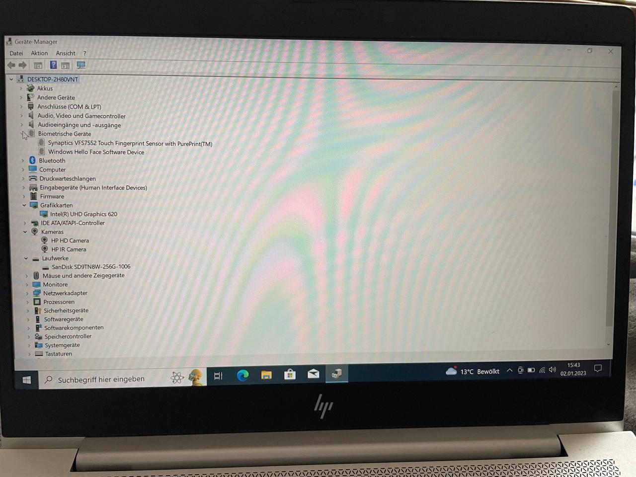 Business Notebook mit 14" Display mieten in Augsburg (Bay) – 256GB – 5