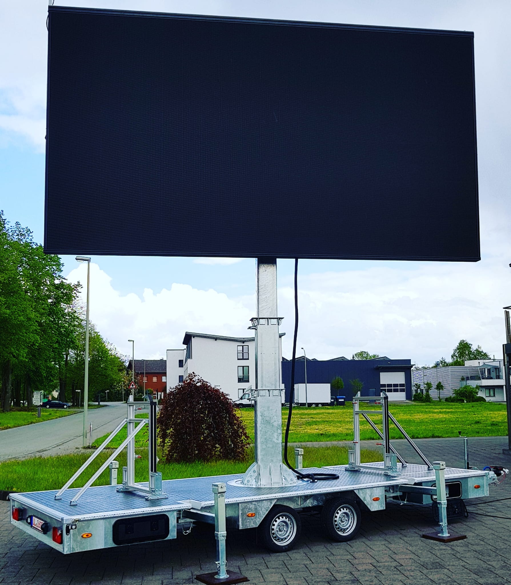 LED Trailer 16.5qm mieten in Laichingen – indoor & outdoor