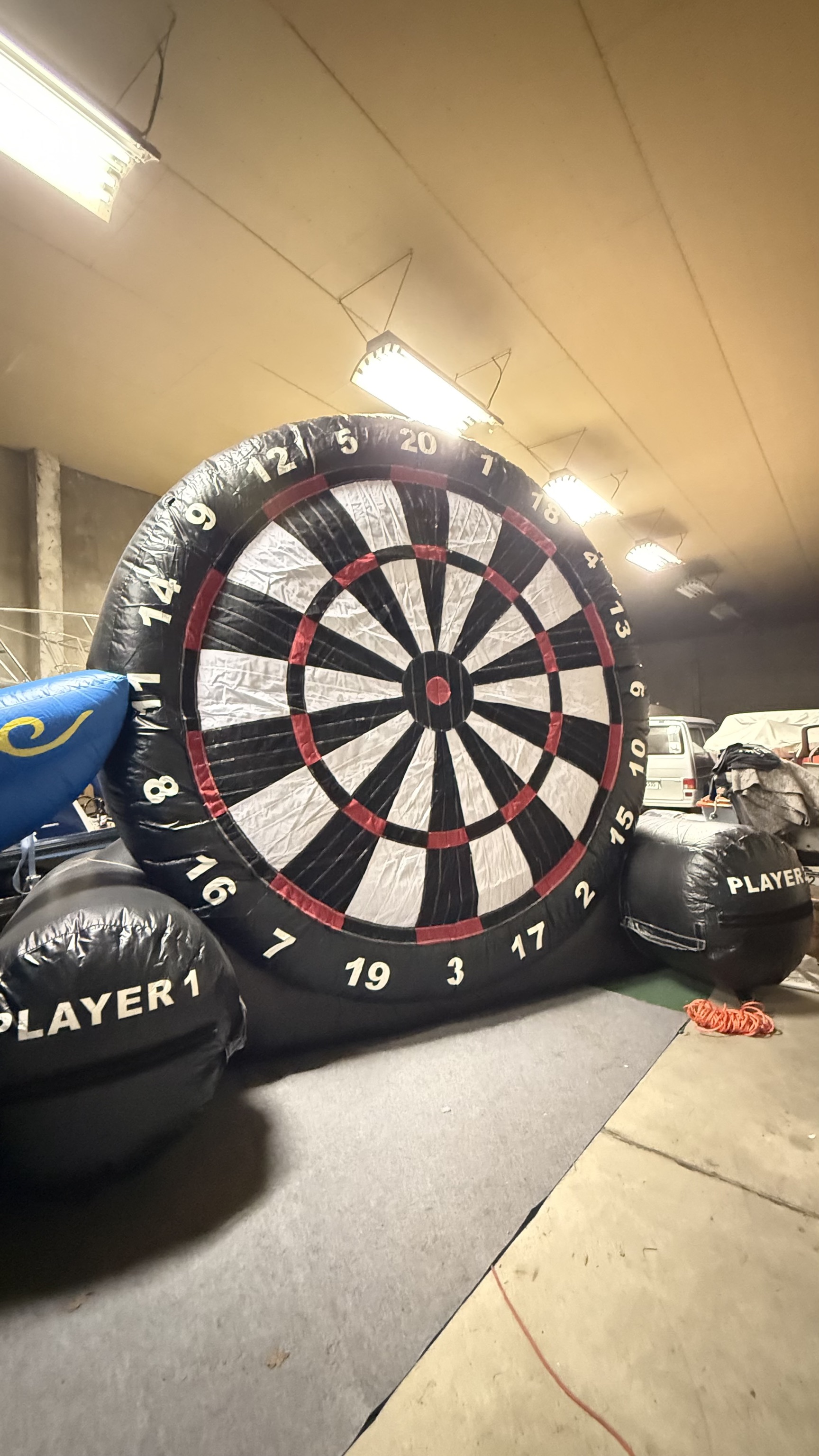 Fußballtorwand XLL Dart Hüpfburg mieten in Berlin – Thumbnail 6