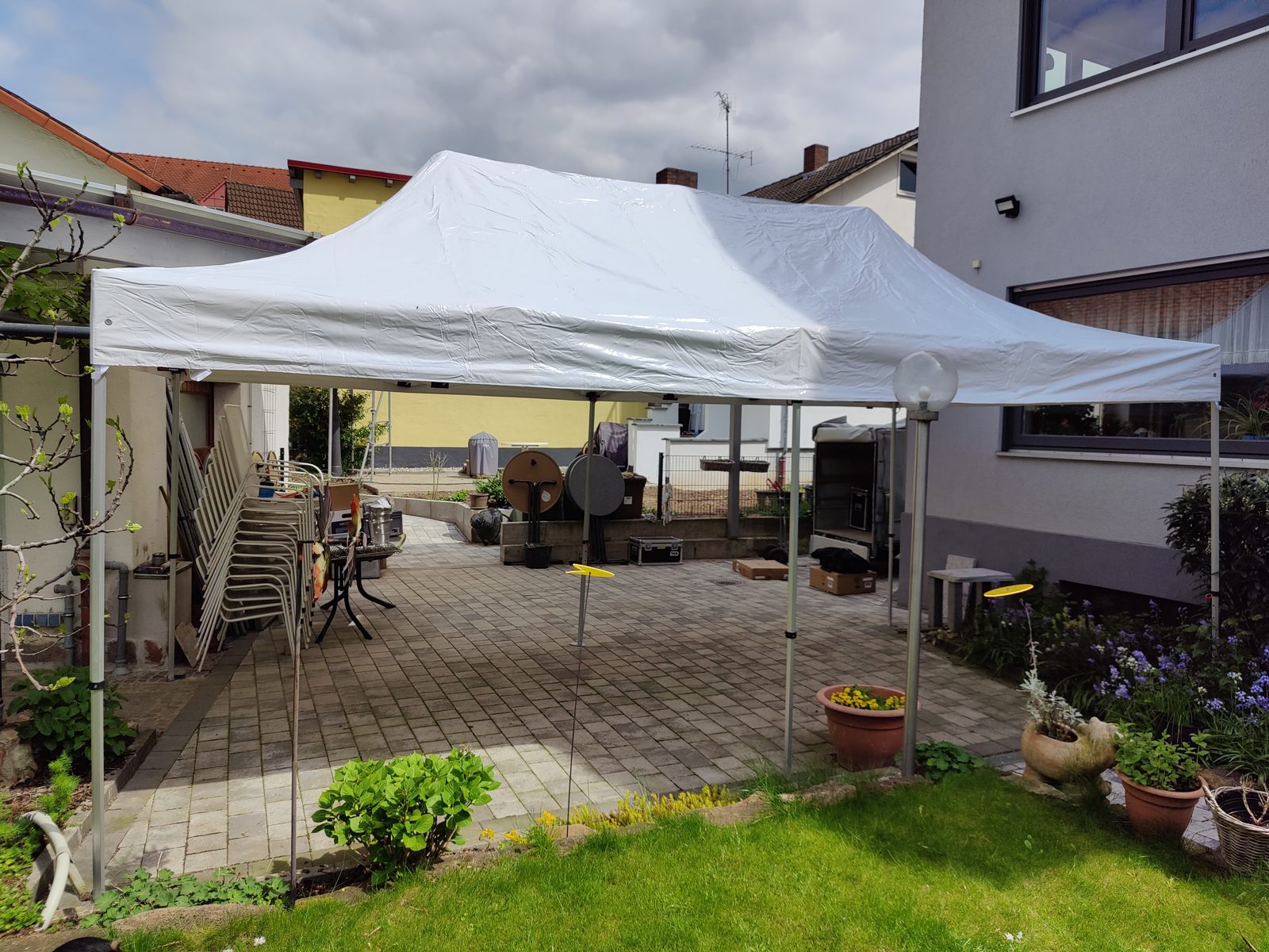 Pavillon 6x3 m mieten in Leimen – 3