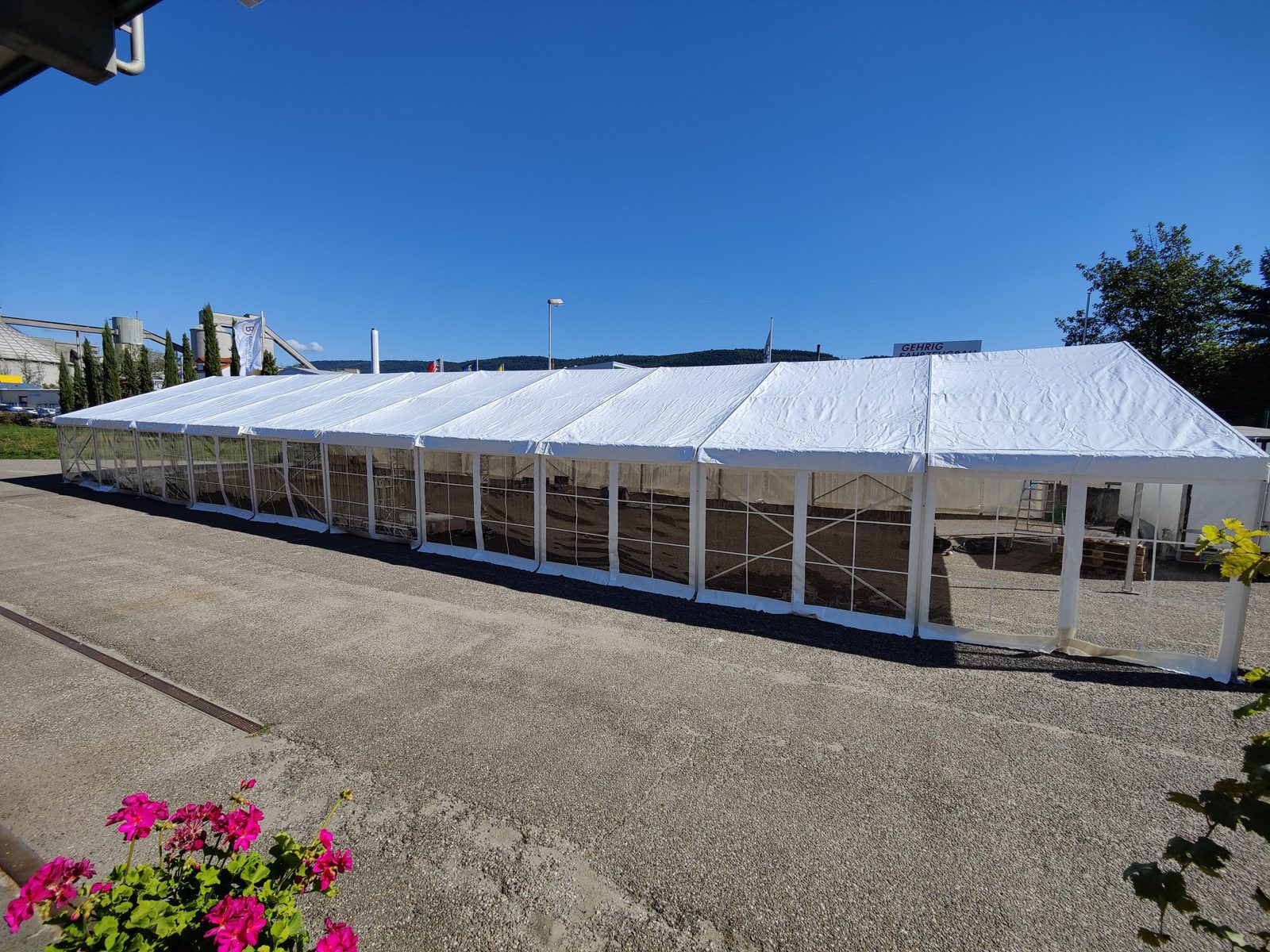 Partyzelt mieten in Leimen – 10 x30 m