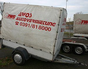 Anhänger mit Plane und Spriegel 1200kg - weitere Größen mieten in Magdeburg – 2